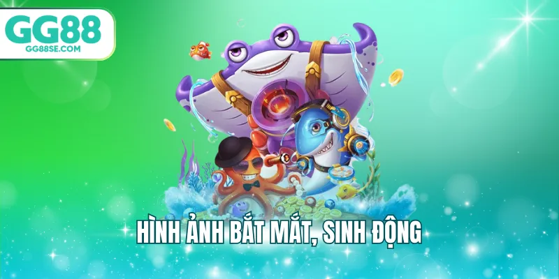 Hình ảnh bắt mắt, sinh động